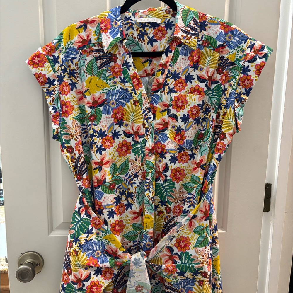 Karlie Multicolor Floral Blouse